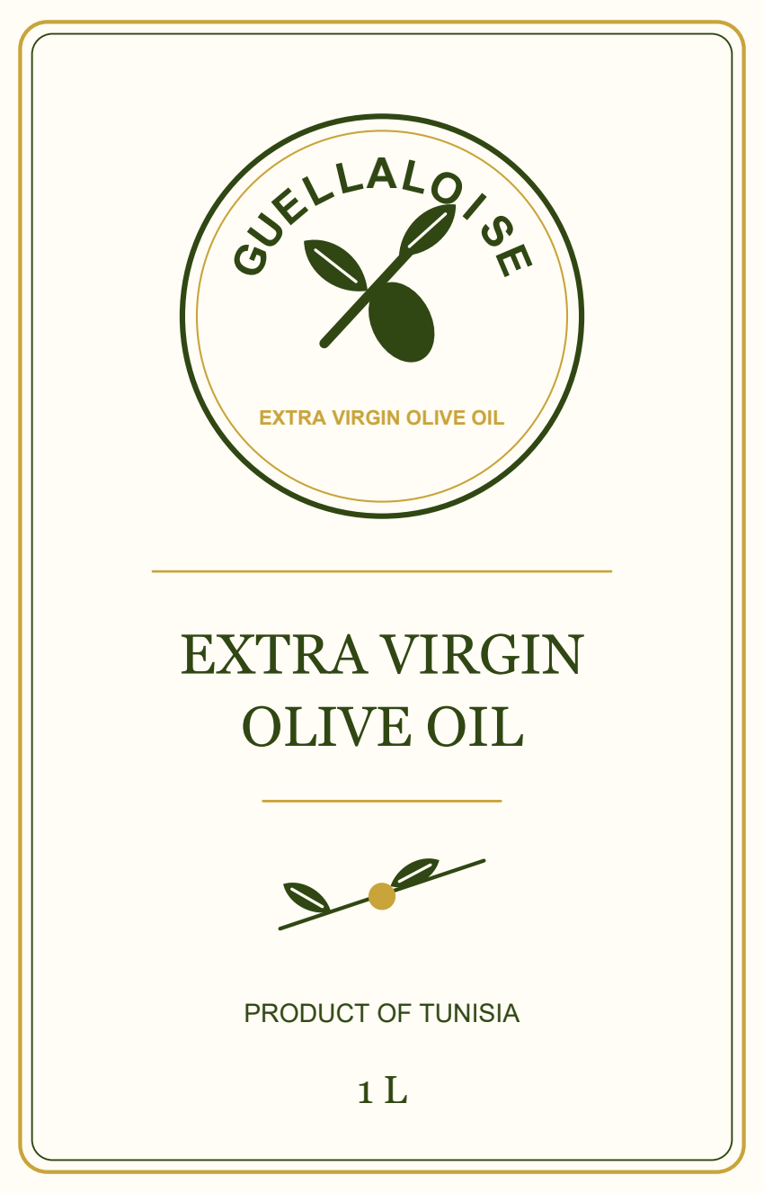 GUELLALOISE 1 litre English label