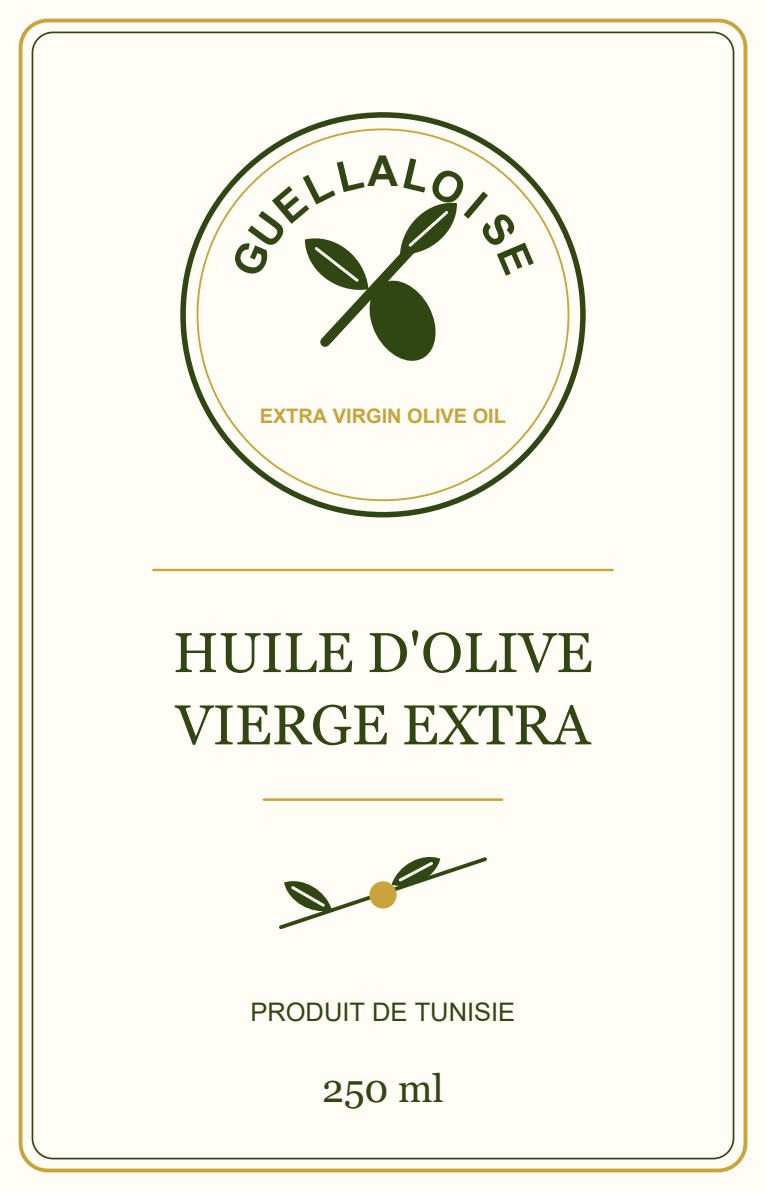 Étiquette GUELLALOISE 250 ml
